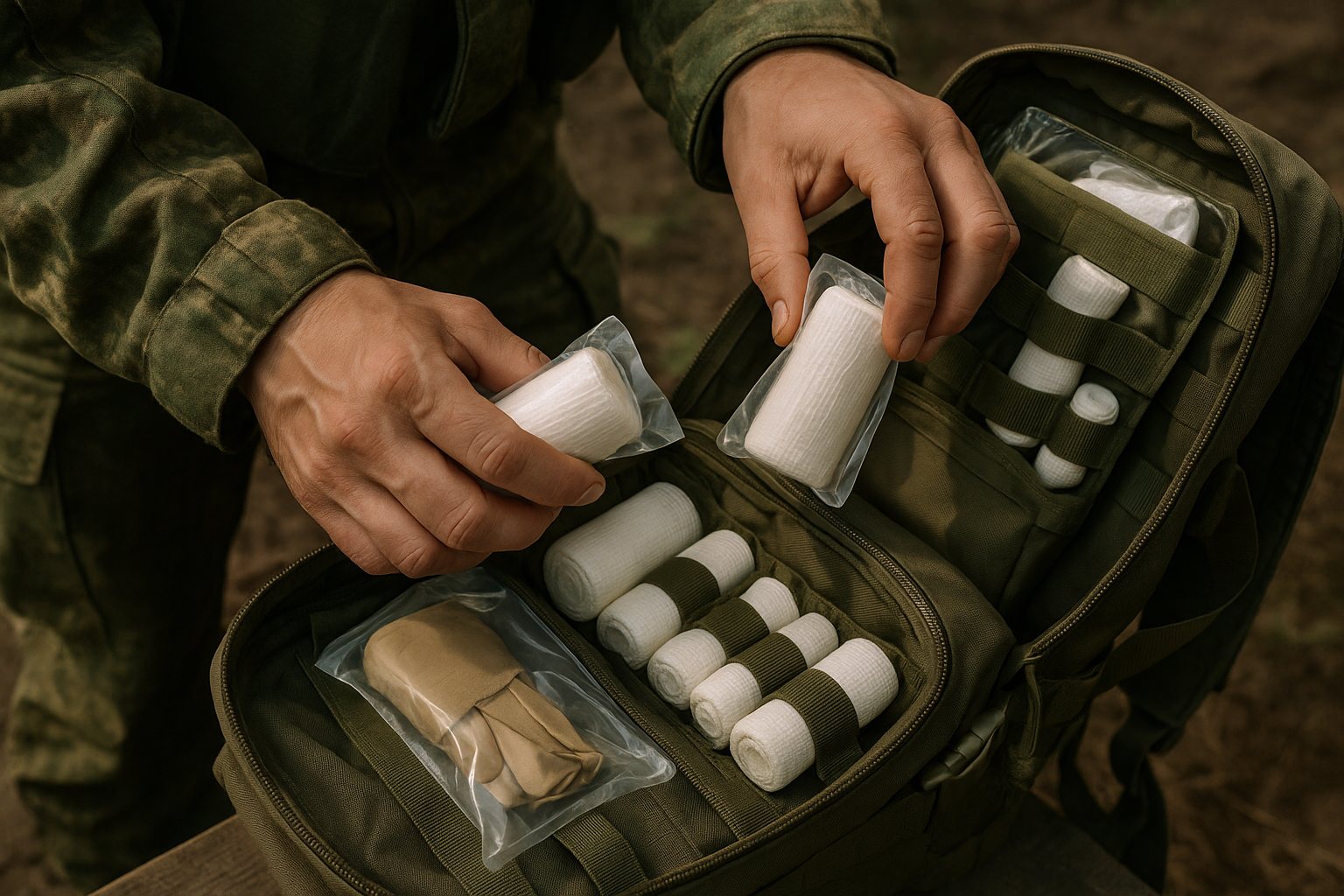 Укладка медицинской сумки